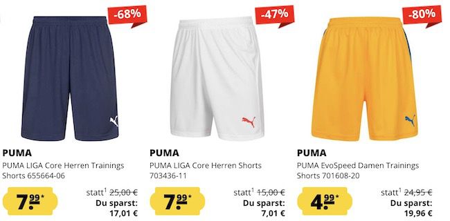 SportSpar Puma Sale + 3 für 2 Aktion   z.B. PUMA X Diamond Cap ab 12,99€
