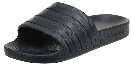 adidas Adilette Aqua Badelatsche in Schwarz ab 9,99€ (statt 17€)   39, 40,5, 42, 44,5