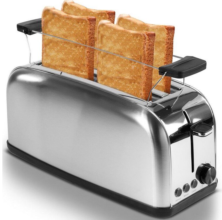 STEINBORG SB 2070 Edelstahl Toaster 4 Scheiben für 29,99€ (statt 40€)