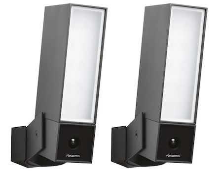 2er Pack Netatmo Presence Outdoor Sicherheitskamera mit Flutlicht ab 299,95€ (statt 436€)