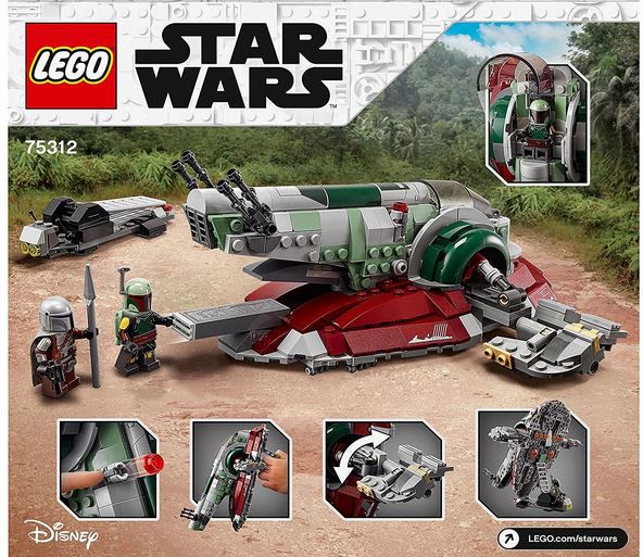 LEGO 75312  Boba Fetts Starship für 34,99€ (statt 39€)