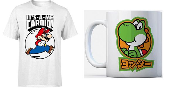 Zavvi: 50% Rabatt auf Nintendo Kleidung und Accessoires oder Tasse + T Shirt für 10,99€ inkl. Versand