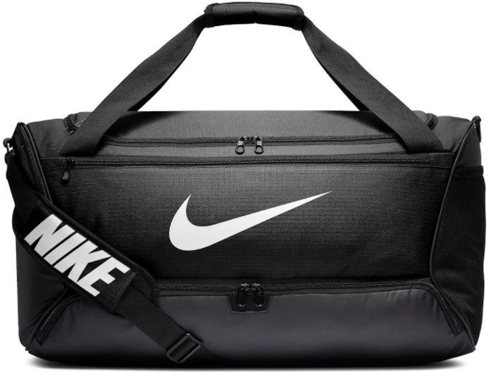 Nike Sporttasche BRASILIA mit 64cmx30cmx30cm in Schwarz für 23,11€ (statt 27€)