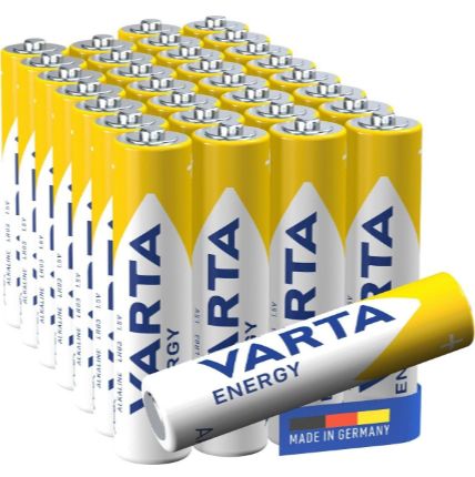 30er Pack VARTA Energy AAA Micro LR03 Batterie für 7,99€ (statt 11€)