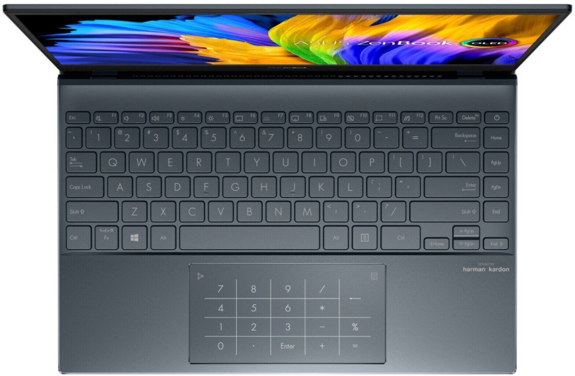 Asus ZenBook 13 UM325 Notebook 13,3 Zoll OLED Display, 16GB RAM, 500GB SSD, Ryzen 7 für 749€ (statt 899€)