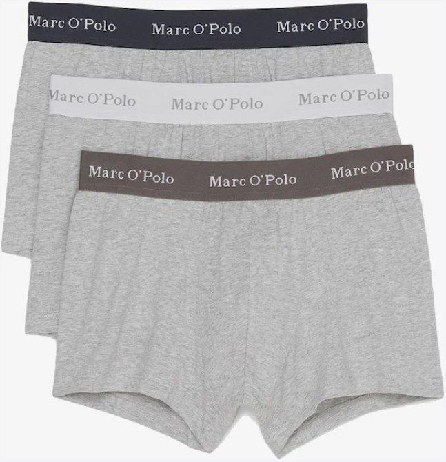 3er Pack Marc OPolo Boxershorts Trunks mit Stretch Anteil von S bis XXL für 33,92€ (statt 40€)