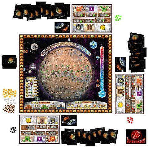Terraforming Mars   Kompetitives komplexes Strategiespiel (Nominierung Kennerspiel 2017) für 44,90€ (statt 60€)