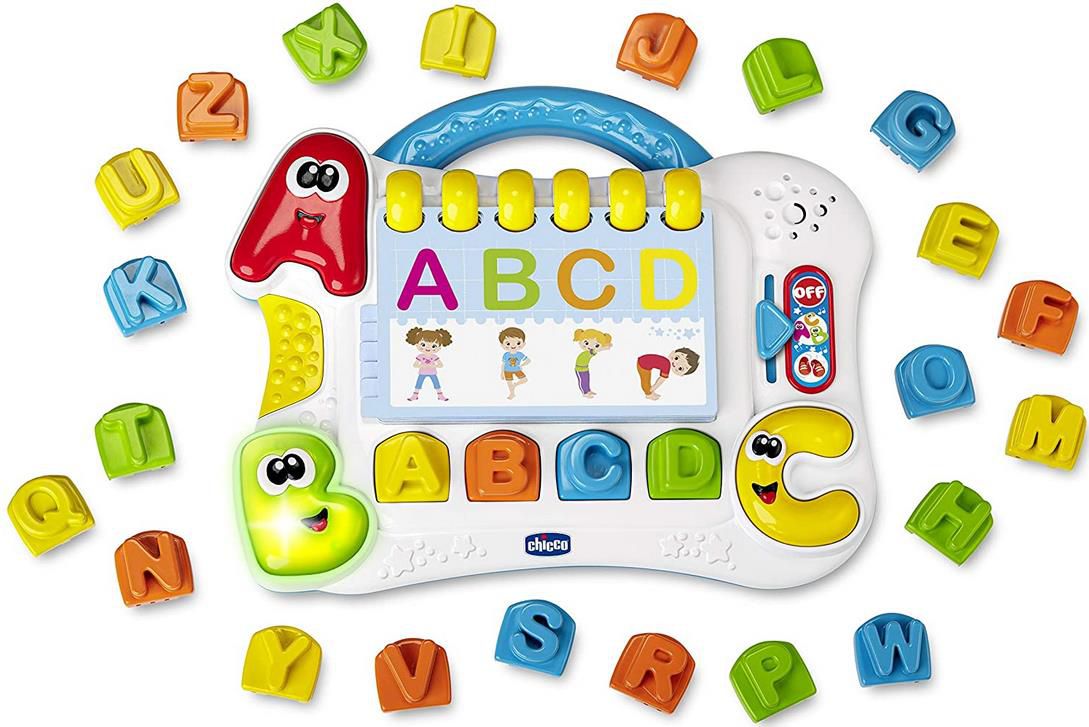 Chicco Edu4You Bewegliche Buchstaben, Mehrfarbig für 6,98€ (statt 17€)   Prime