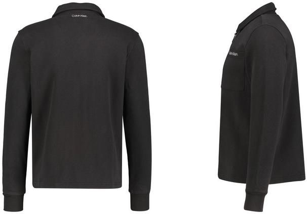 CALVIN KLEIN Herren Sweatjacke in Schwarz für 51,85€ (statt 73€)