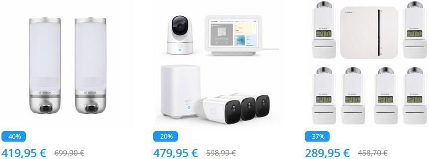 Tink Früjahrsputz: Smart Home Sale mit bis zu 43% Rabatt   z.B. eufy RoboVac G10 Hybrid B2C + Google Nest Mini für 199€ (statt 232€)