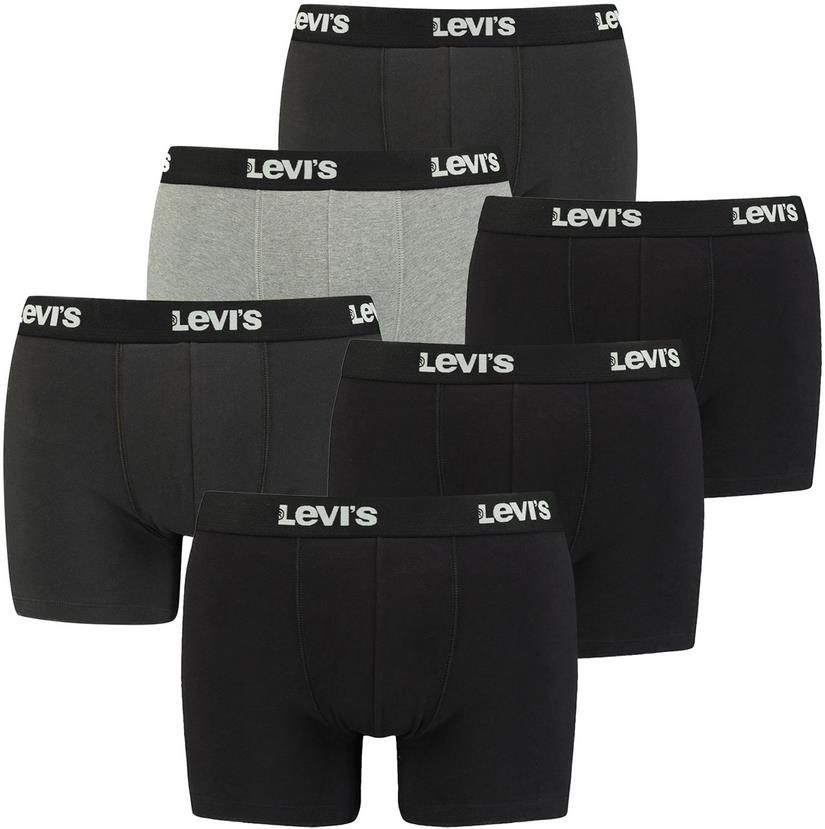6er Pack Levis MEN BOXER MIX Herren Boxershorts in verschiedenen Designs für 32,50€ (statt 45€)