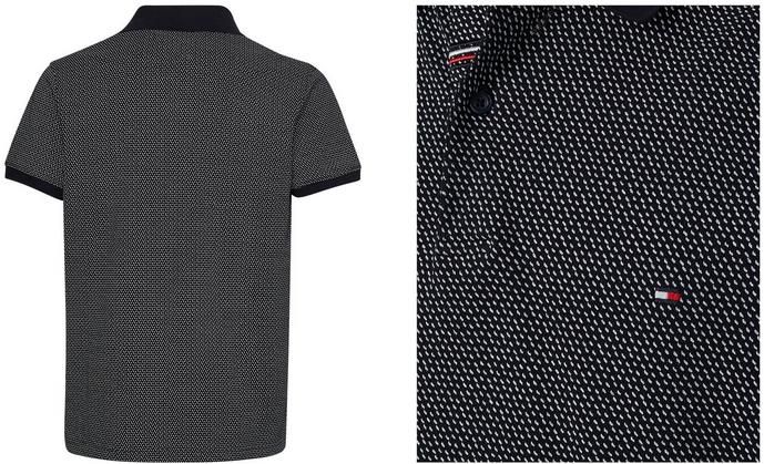 Tommy Hilfiger Micro Print Slim Herren Poloshirt für 78,36€ (statt 90€)   bis XXXL