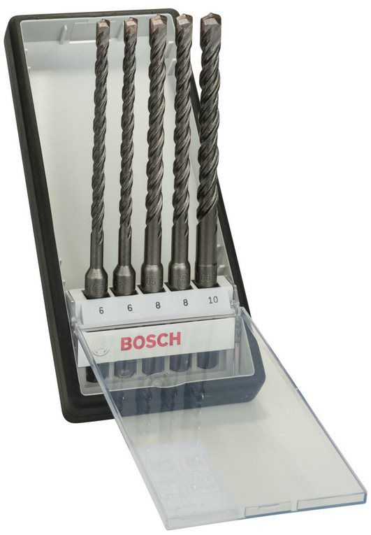 Bosch Professional Hammerbohrer 5tlg. Robust Line Set SDS plus 5 für 10,41€ (statt 16€)   Prime