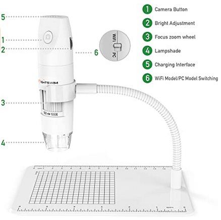 40% Rabatt auf Lightswim 1080p Mikroskop mit 50 bis 1000fach Vergrößerung ab 17,34€ (statt 29€)