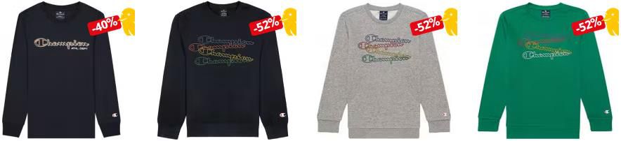 PickSport Restgrößen Sale ab 0,99€   z.B. Champion Herren 3er Pack Logo T Shirts ab 22,99€ (statt 39€)
