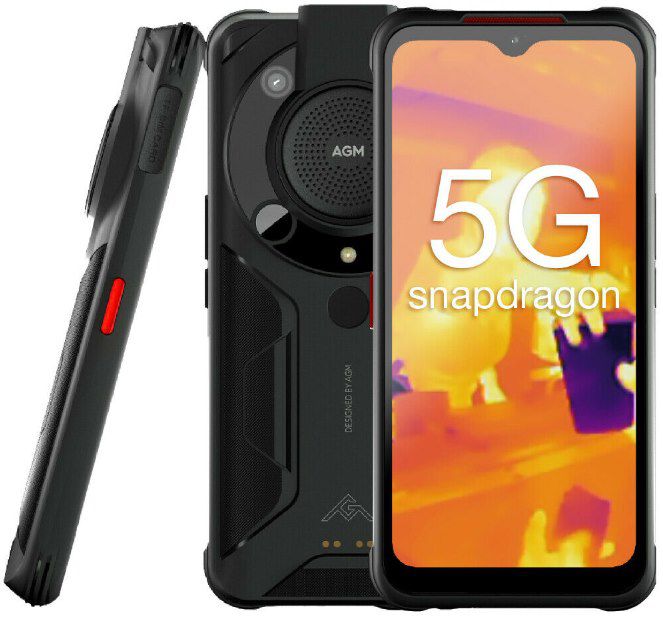 AGM Glory Pro 5G Outdoor Smartphone mit Wärmebild  & Nachtsichtkamera + 6200mAh Akku für 829,99€ (statt 900€)