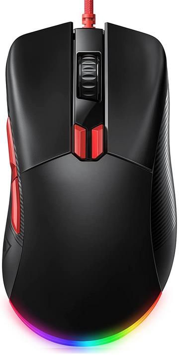 EKSA EM500 Gaming Maus mit 12,4K DPI und 8 programmierbaren Tasten für 14,99€ (statt 25€)