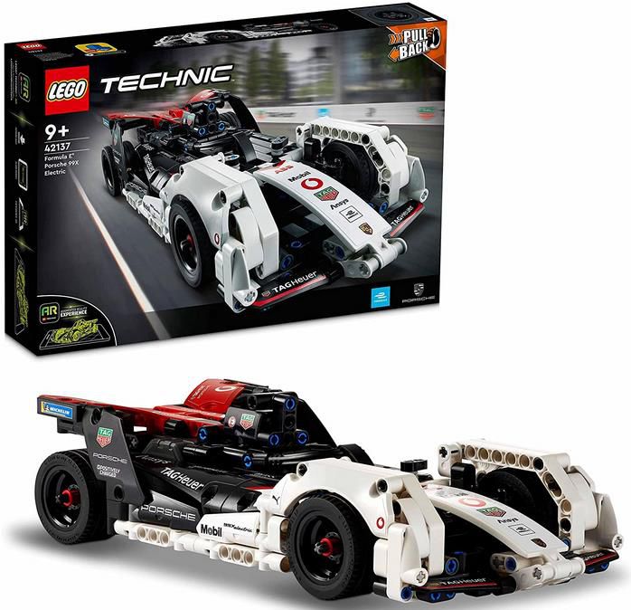 LEGO 42137 Technic Formula E Porsche 99X Electric mit Rückziehmotor für 27,99€ (statt 33€)   Prime
