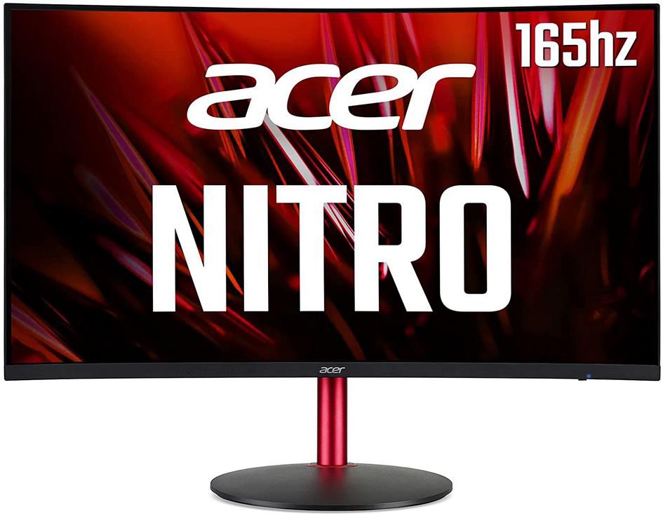 Acer NITRO XZ322QUP   32 Zoll WQHD Curved Gaming Monitor 165 Hz für 222,99€ (statt 280€)