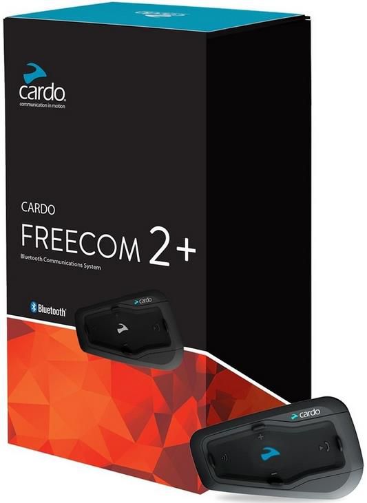 Cardo FRC2P101 Freecom 2 Plus Motorrad 2 Wege Bluetooth Kommunikationssystem für 178,49€ (statt 200€)
