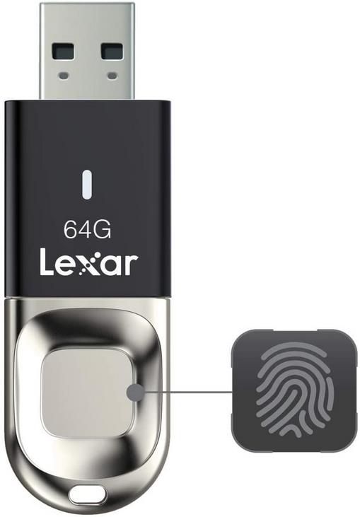 Lexar JumpDrive F35 USB 3.0 Stick mit Fingerabdrucksensor 64GB für 26,88€ (statt 41€)
