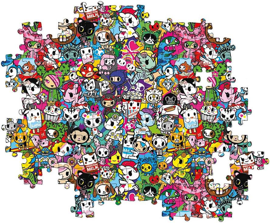 Clementoni 39555 Tokidoki Impossible Puzzle mit 1.000 Teile für 7,91€ (statt 12€)   Prime