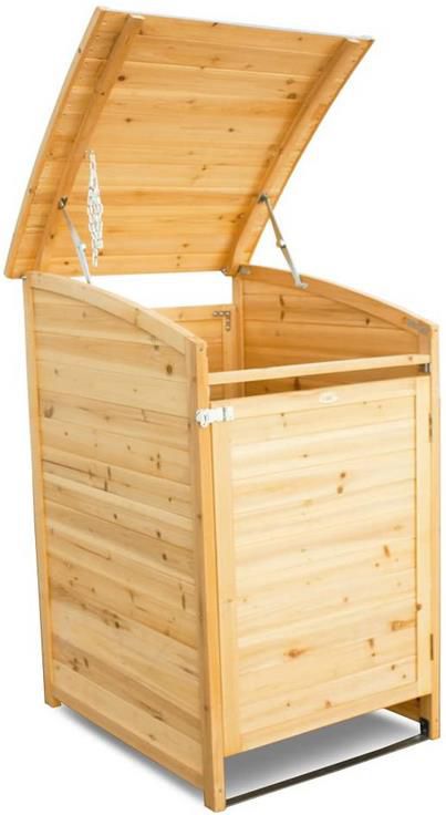 Habau 3151 Mülltonnenbox 240 Liter, 81 x 92 x 124 cm für 157,14€ (statt 299€)