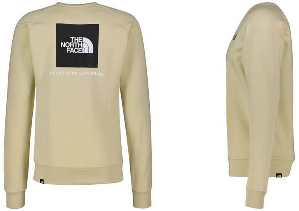 The North Face Herren Sweatshirt in Beige für 65,61€ (statt 73€)