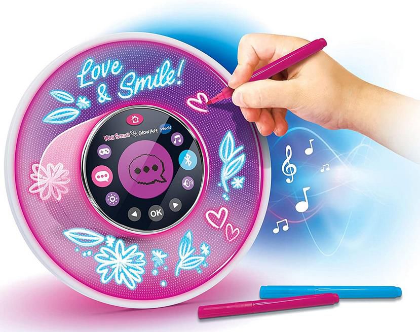 Vtech KidiSmart Glow Art Bluetooth Lautsprecher mit witzigen Funktionen für 29,98€ (statt 41€)   Prime