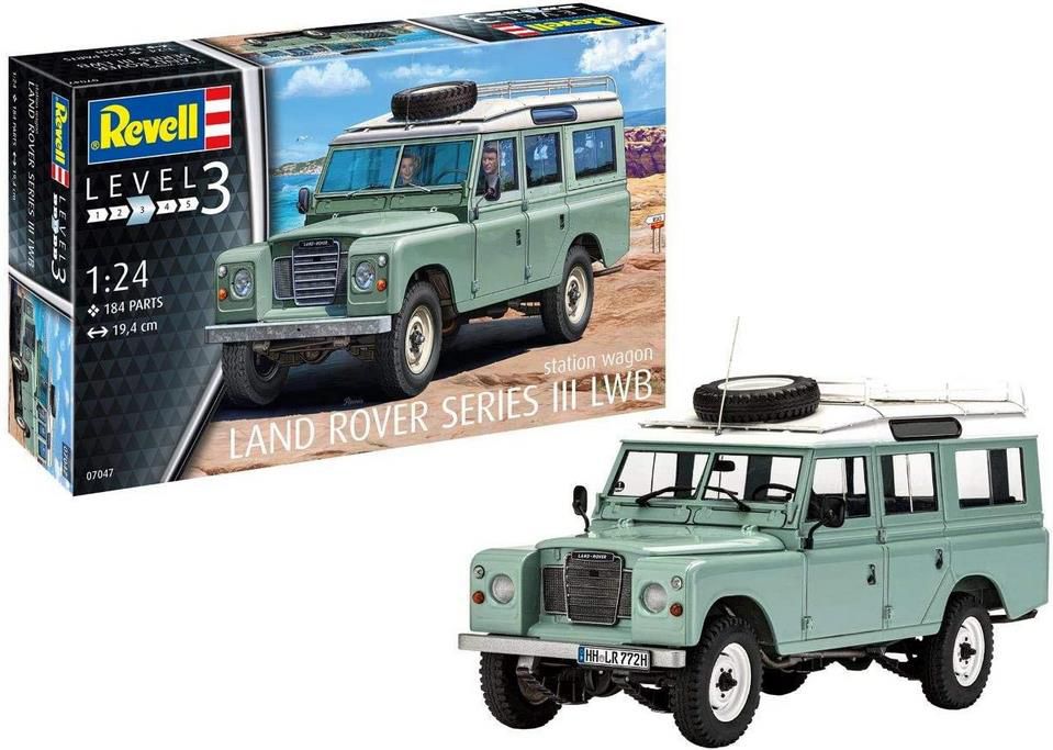 Revell 07047 Kultauto Land Rover Series III LWB Station Wagon 1:24 für 15,13€ (statt 26€)   Prime