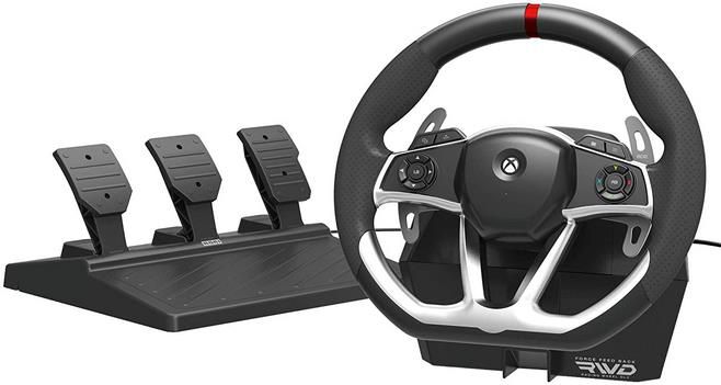 HORI Force Feedback Racing Wheel DLX   Xbox Gaming Lenkrad mit Pedalen für 207,90€ (statt 257€)