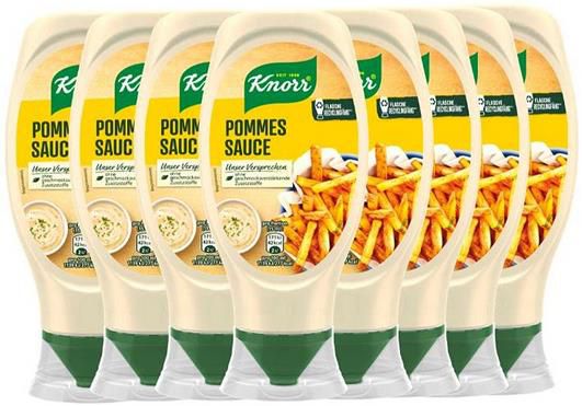 8er Pack Knorr Pommes Sauce Flasche 8 x 430 ml ab 12,74€ (statt 16€)   Prime