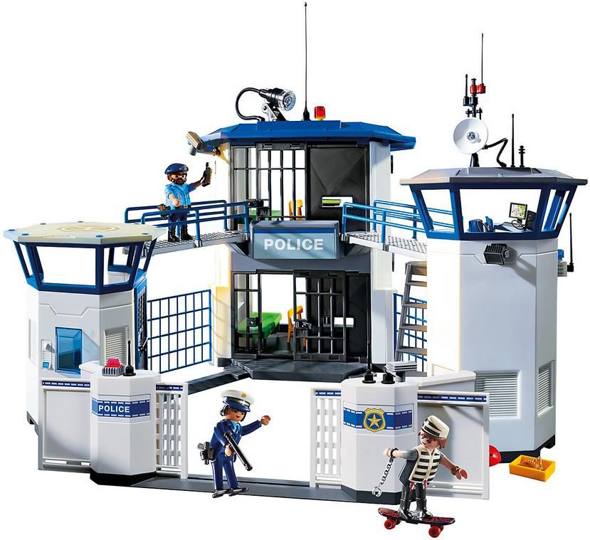 PLAYMOBIL 6872 Polizei Kommandozentrale mit Gefängnis für 44,66€ (statt 51€)