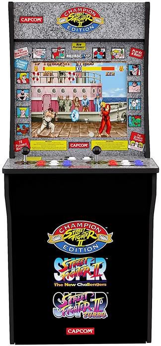ARCADE1UP Retro Arcade Spielautomat mit Capcom Super Street Fighter II für 330€ (statt 390€)