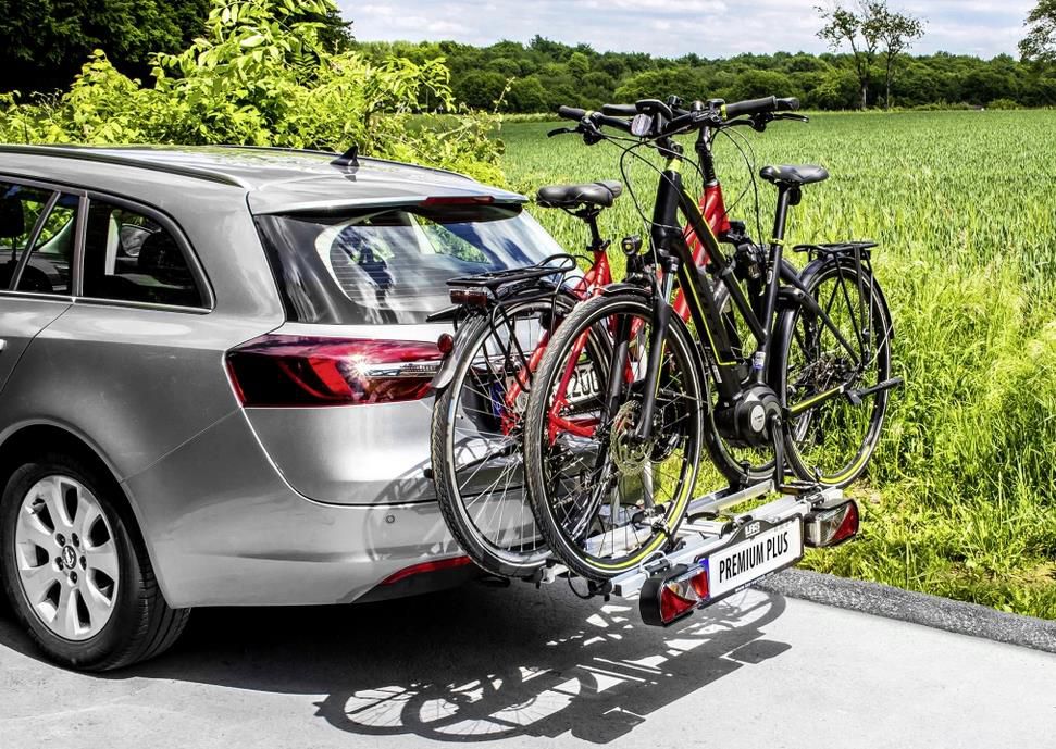 LAS Fahrradheckträger Premium Plus   für 2 Fahrräder, komplett vormontiert für 329€ (statt 369€)