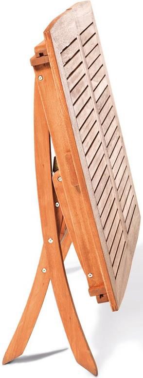 Merxx Cordoba Ausziehtisch 110 160 x 90 cm klappbar aus Eukalyptus Holz für 209,94€ (statt 260€)