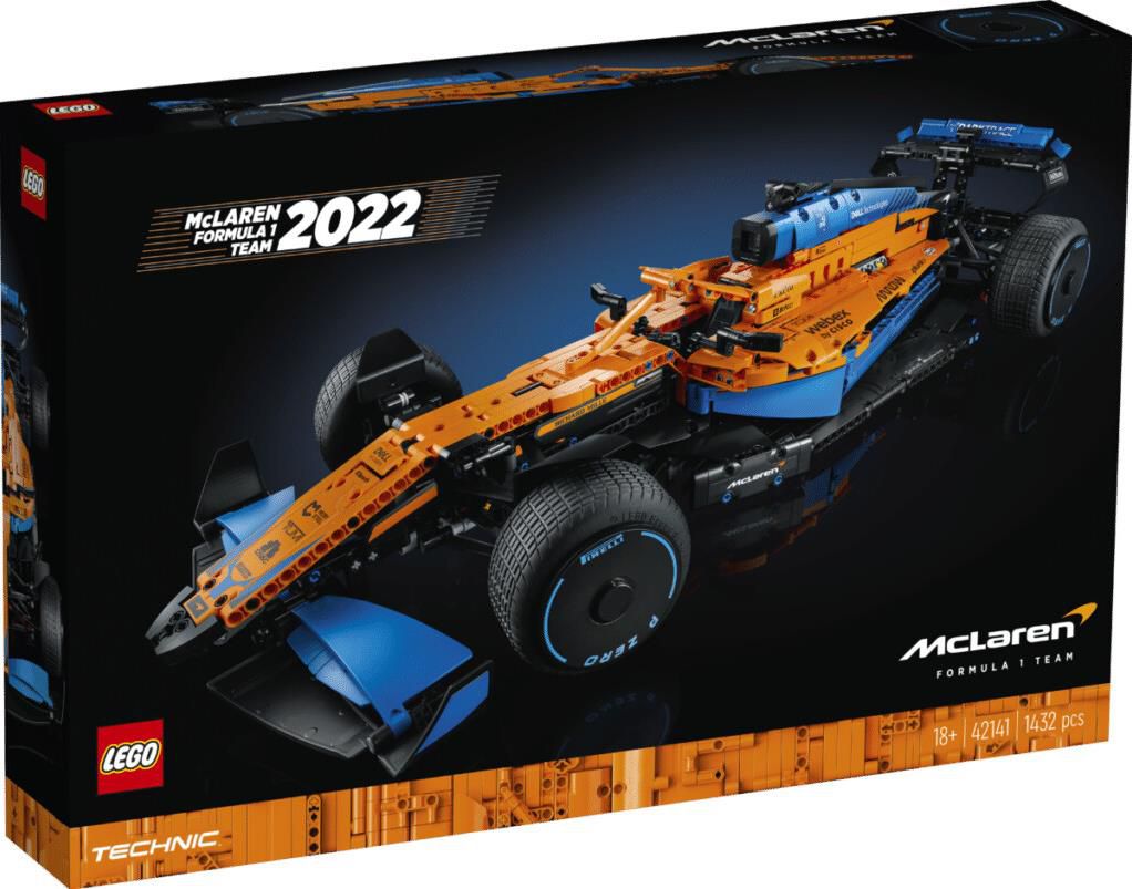 LEGO 42141 Technic McLaren Formel 1 Rennwagen für 135,99€ (statt 153€)