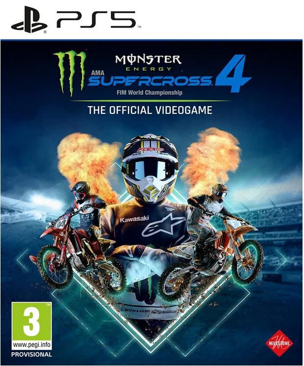 Monster Energy Supercross 4   Playstation 5 für 17,11€ (statt 40€)   Prime