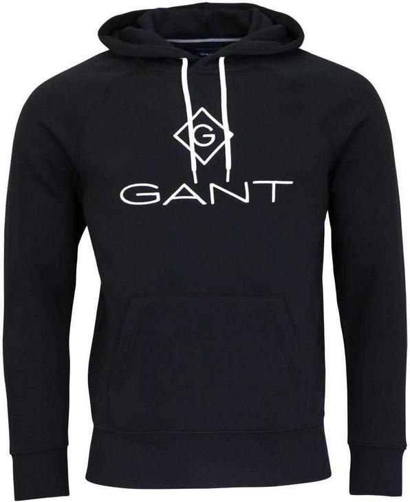 Gant Lock Up   Herren Hoodie in Schwarz für 76,42€ (statt 90€)