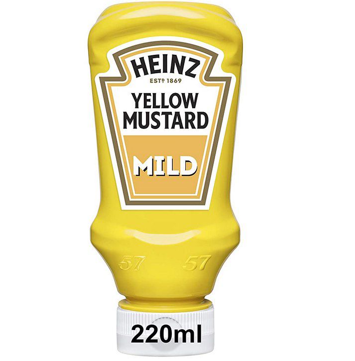 8x Heinz Yellow Mustard Mild – Milder Senf nach amerikanischer Art ab 6,58€ (statt 12€)   Prime Sparabo