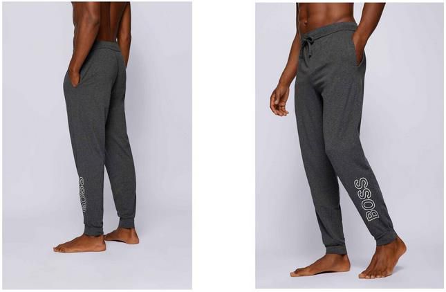 BOSS Identity Pants Herren Pyjamahose in Grau o. Schwarz für 41,87€ (statt 50€)