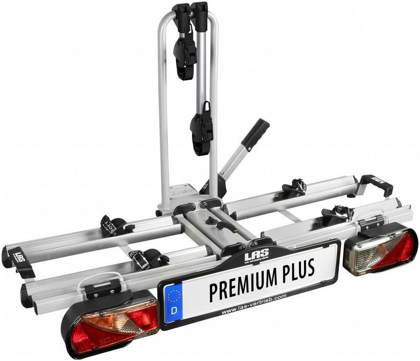 LAS Fahrradheckträger Premium Plus   für 2 Fahrräder, komplett vormontiert für 329€ (statt 369€)