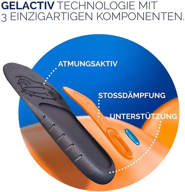 Scholl GelActiv Einlegesohlen Work für Arbeitsschuhe ab 6,74€ (statt 11€)