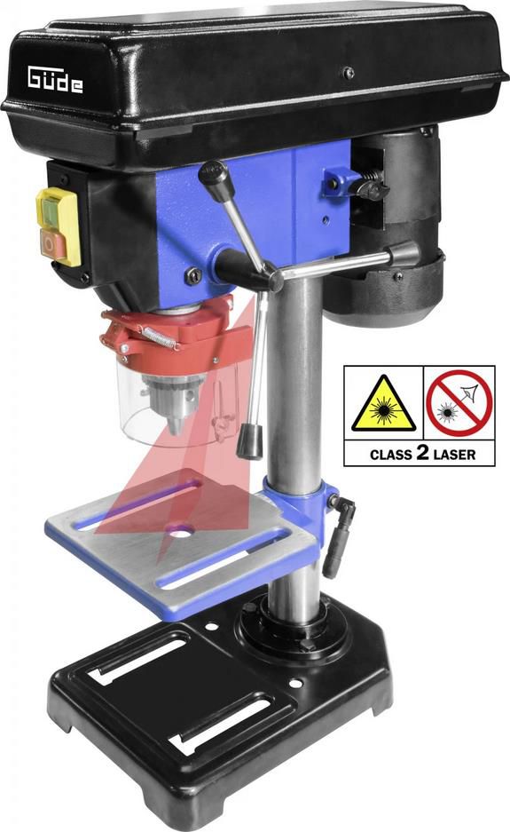 Güde GTB16 Laser Tischbohrmaschine Inkl. Maschinenenschraubstock 65mm für 93,90€ (statt 105€)