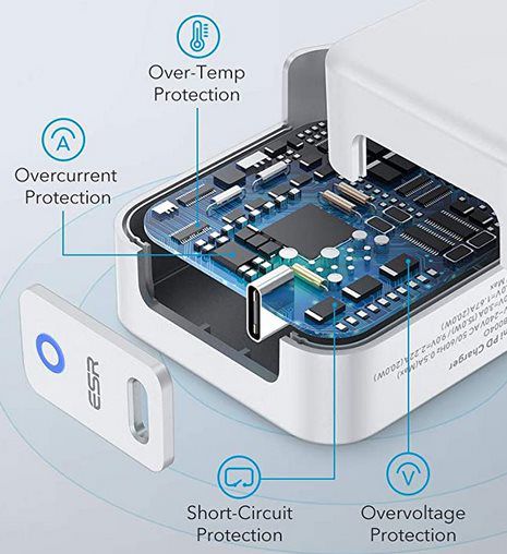 ESR 20W USB C Schnellladegerät für 6,99€ (statt 15€)   Prime