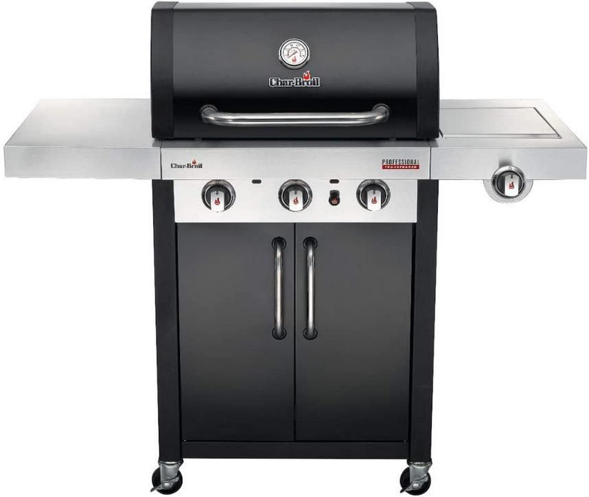 Char Broil Professional 3400B   3 Brenner Gasgrill mit Seitenbrenner für 382,43€ (statt 583€)