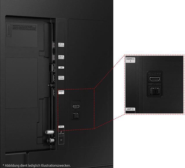 SAMSUNG GU65AU8079 65 Zoll 4K UHD LED Smart TV für 599€ (statt 689€)