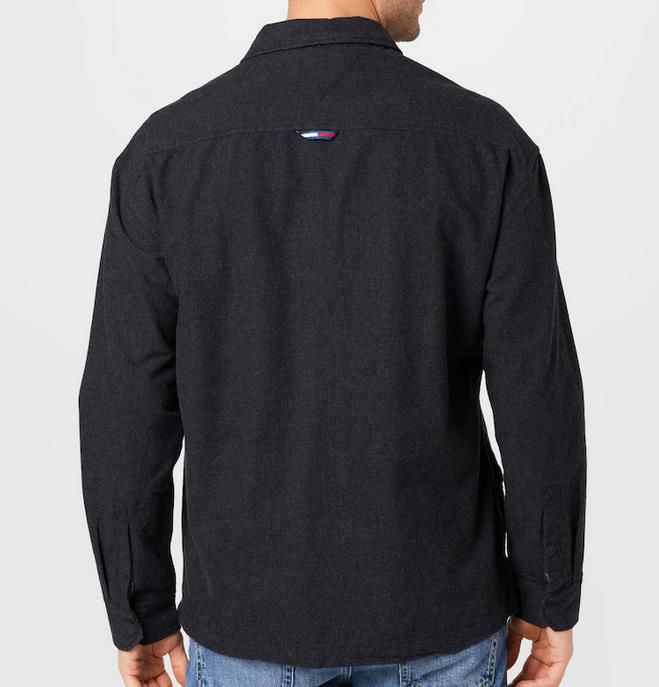 Tommy Jeans Bio Baumwoll Herren Overshirt mit Reissverschluss für 79,92€ (statt 100€)