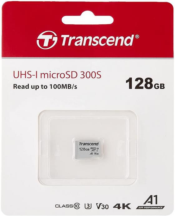 Transcend Highspeed 128GB micro SDXC/SDHC Speicherkarte für 13,29€ (statt 20€)   Prime