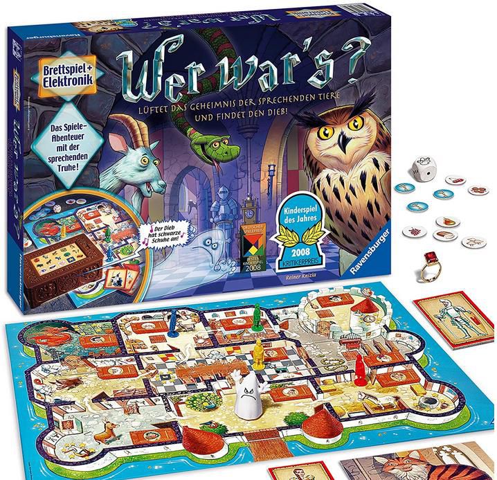 Ravensburger 21854 Wer wars   Gesellschafts  und Familienspiel für 28,99€ (statt 35€)   Prime